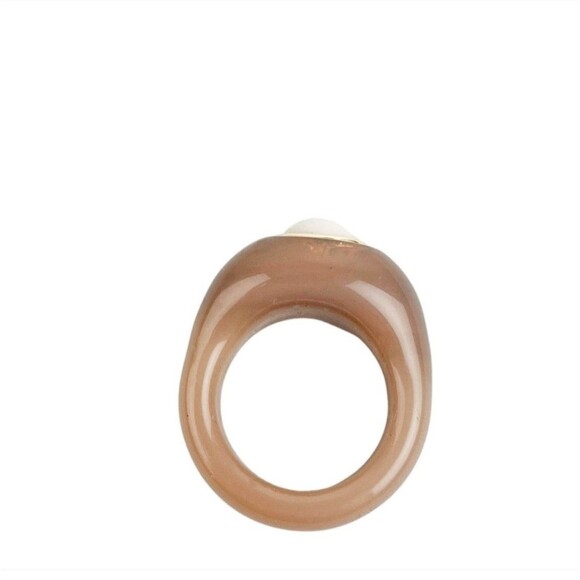 Lizzie Fortunato - Monument Opal Ring - Brown - 6.5 - Picture 3 of 4